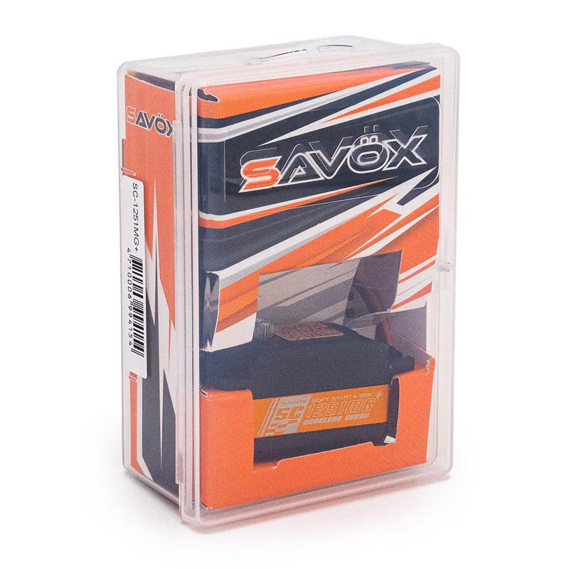 Savox Servo Low profile SC-1251MG+ 9kg 0.09s Métal - Image 2