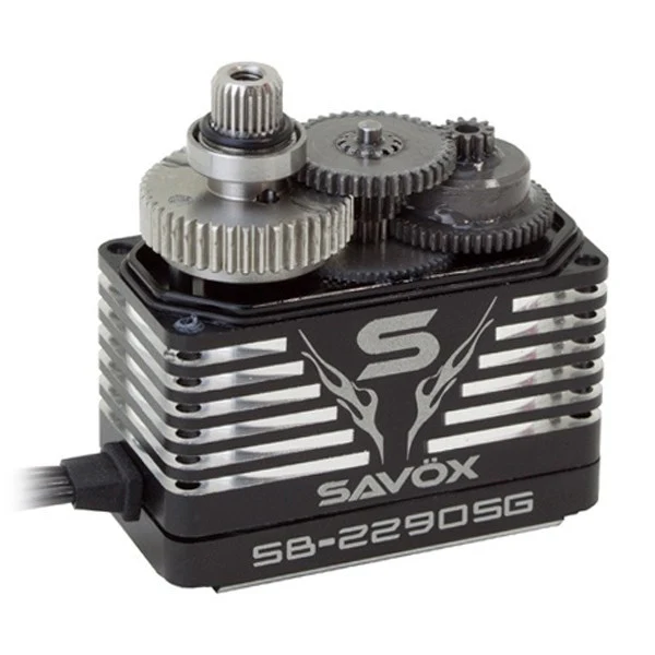 Savox Servo SB-2290SG "Black Edition" 50kg 0.13s 8.4V Métal - Image 3