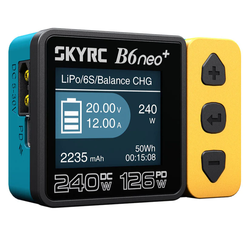 SkyRC Chargeur B6 Neo+ DC 1-6S 10A 240W SK100211 - Image 3