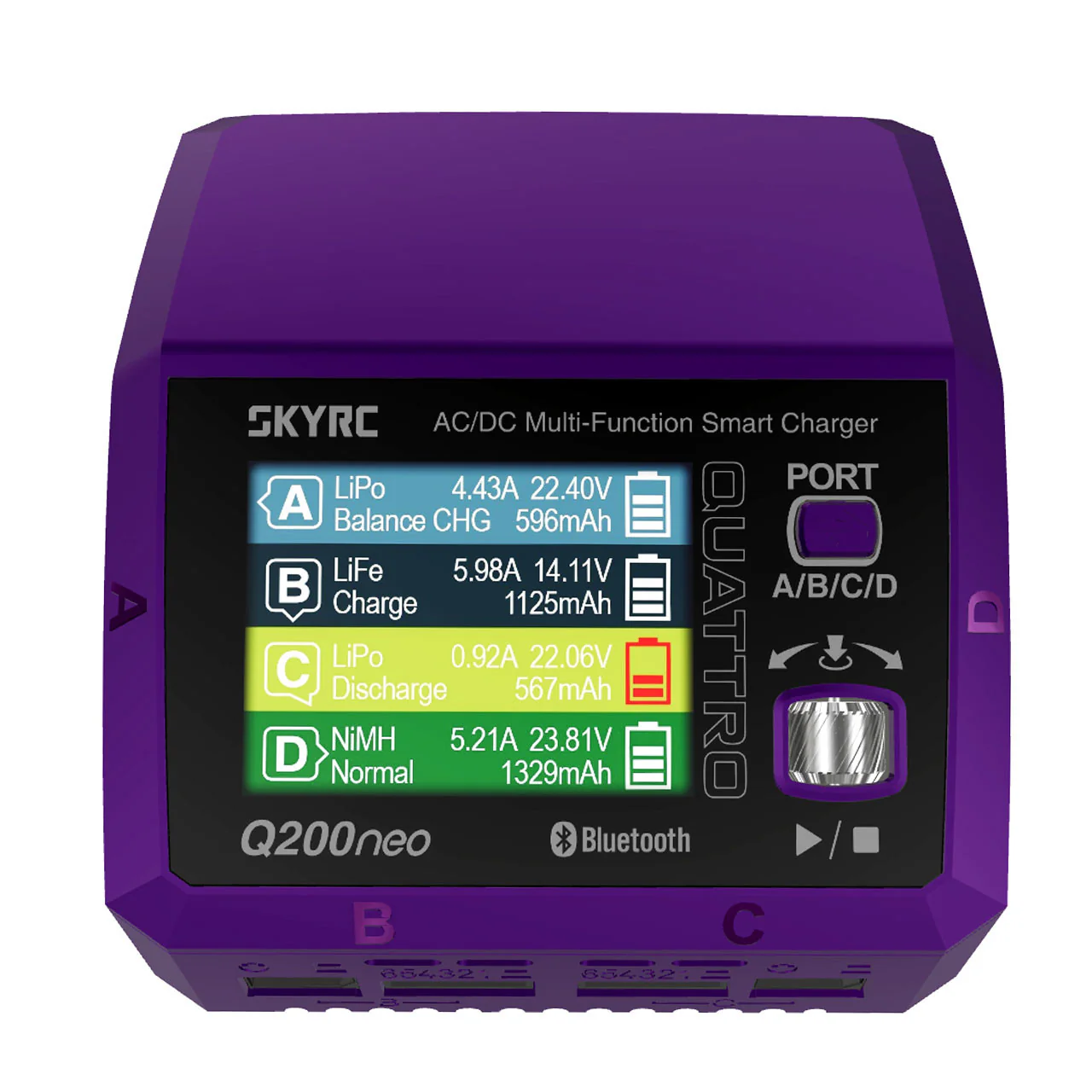 SkyRc Chargeur Q200 Neo Quattro 1S/6S AC/DC SK100197-01 - Image 2