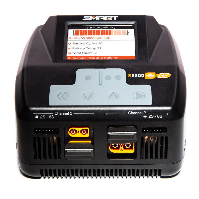 Spektrum Chargeur Smart G2 S2200 2x200W AC - Image 2