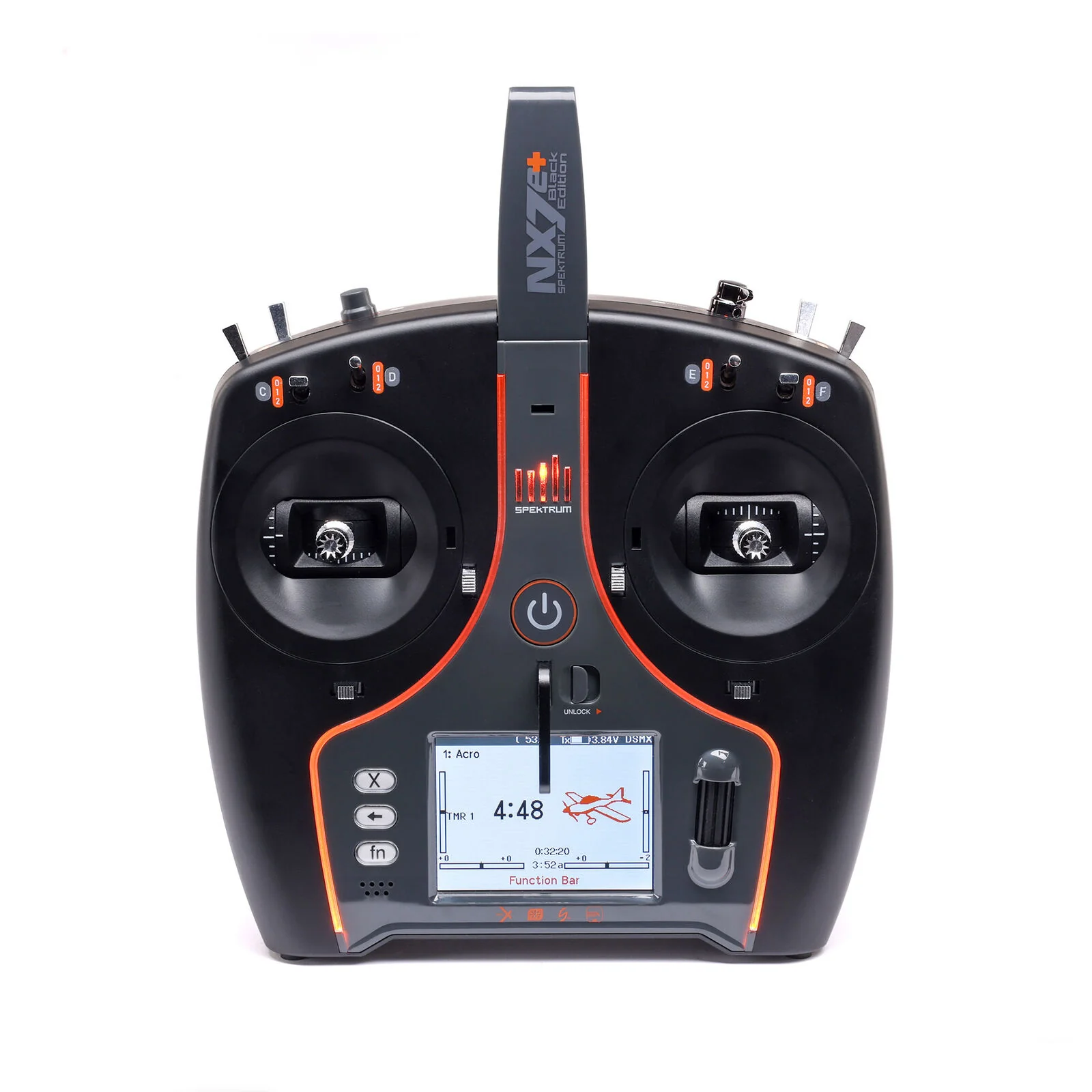 Spektrum Radio NX7e+ 14 Voies Seule Noir SPMR7120EU - Image 2