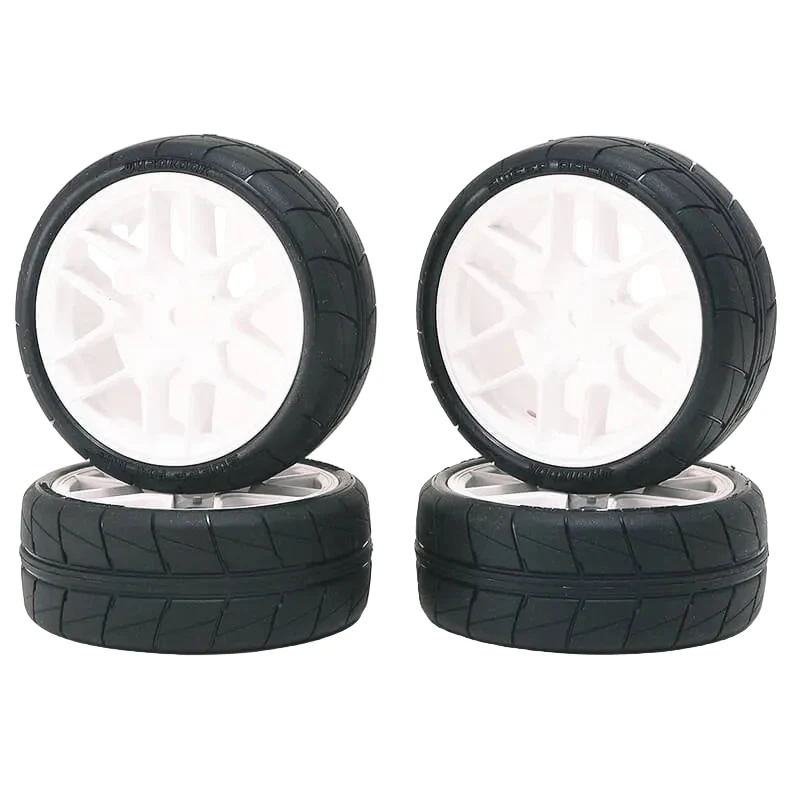 Sweep Pneus Hankook 34 Shore + Jante 12 Batons (x4) SSF-D34AWPG