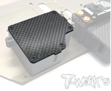 T-Work's Boitier Réception Carbone Team Asso RC8B3.2 (x2) TO-269-B3.2 - Image 2