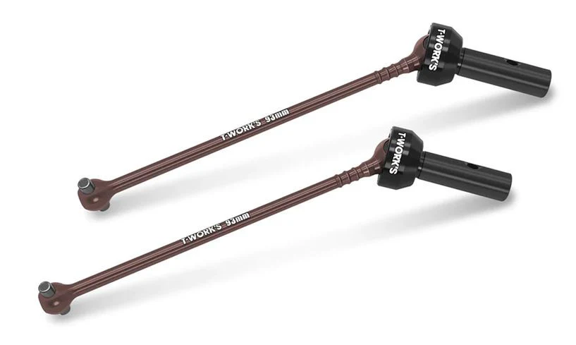 T-Work's Cardans CVD Avant ou Arrière 93mm (x2) RC8 B4 C-RC8B4