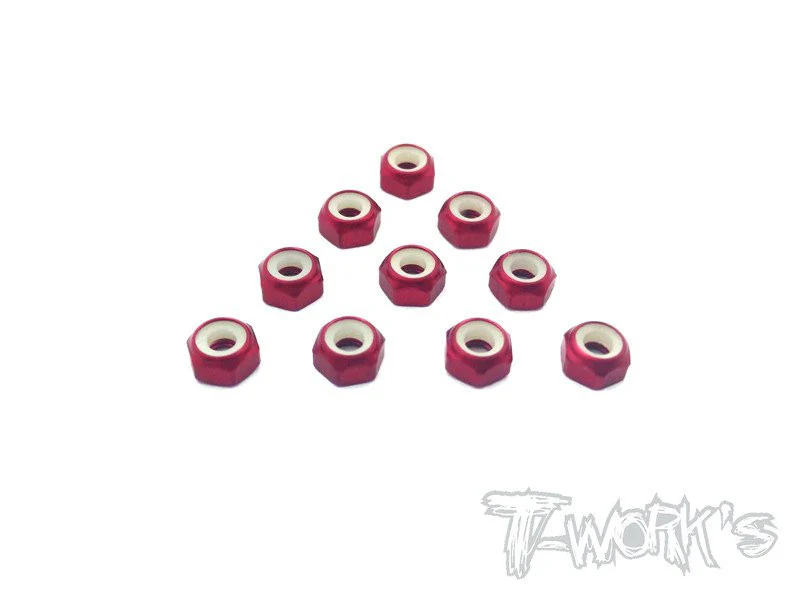T-Work's Ecrous Court Alu Nylstop M3 (x10) ASS-3LN - Image 5