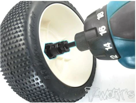 T-Work's Embout à Hexagone 12/17mm pour pneus TT-064 - Image 4