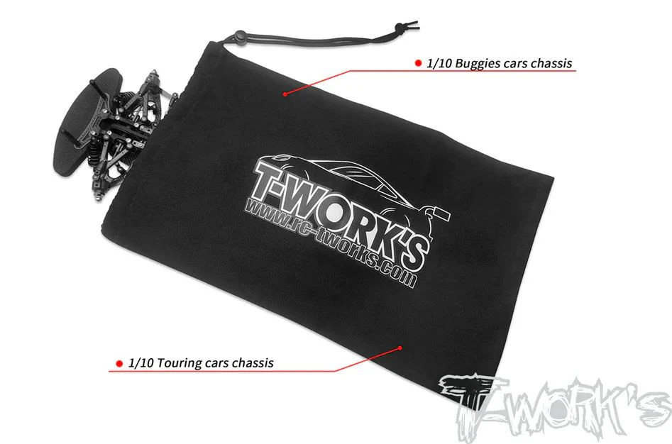 T-Work's Housse de Transport pour châssis 1/10 Touring TT-115-A - Image 3