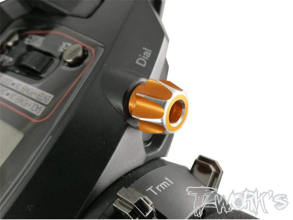 T-Work's Molette Pour Radio Sanwa M17/MT44 TA-117 - Image 5