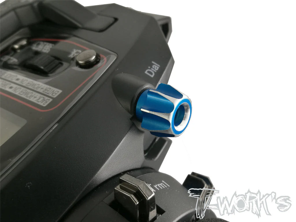 T-Work's Molette Pour Radio Sanwa M17/MT44 TA-117 - Image 7
