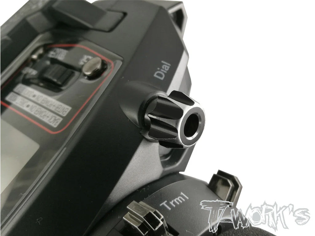 T-Work's Molette Pour Radio Sanwa M17/MT44 TA-117 - Image 8