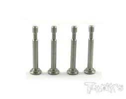 T-Work's Pins de Fixation d'Amortisseur Titane (4pcs) MP9/10 TP-008