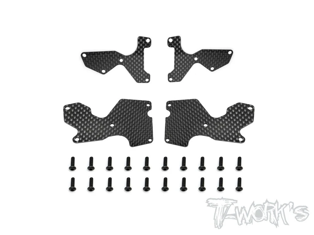 T-Work's Plaques de Triangles inférieur Avant et Arrière MBX8 TO-246-MBX8-1.2