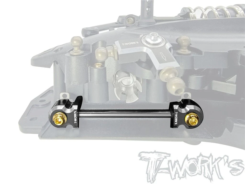 T-Work's Plots de Suspension Alu Tamiya TC-01 (x4) TE-TC01-H - Image 2