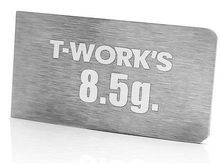 T-Work's Poids d’équilibrage Tungsten 8.5gr Touring TE-207-C