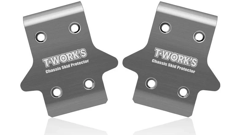 T-Work's Sabot de Protection Avant Inox (x2) MBX8R TO-235-MBX8R