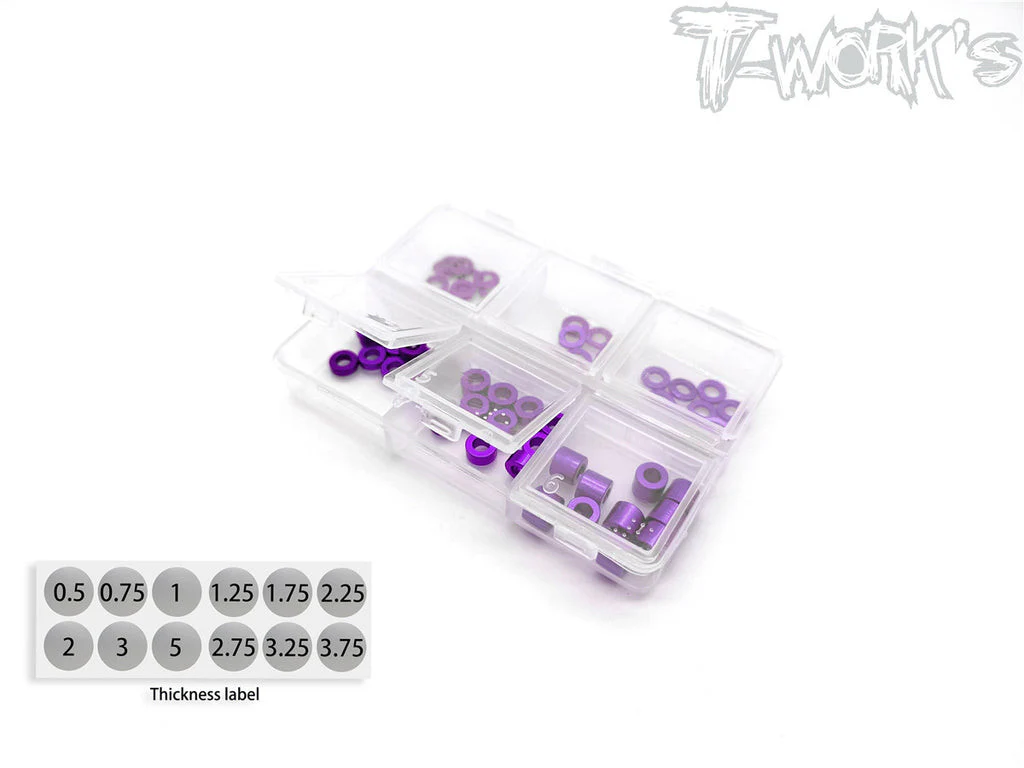 T-Work's Set A de Bagues Alu M3 (6x10) TA-140 - Image 10