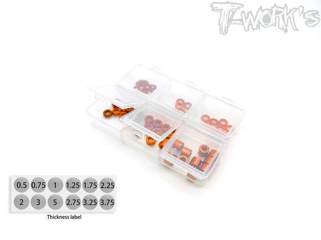 T-Work's Set A de Bagues Alu M3 (6x10) TA-140 - Image 4