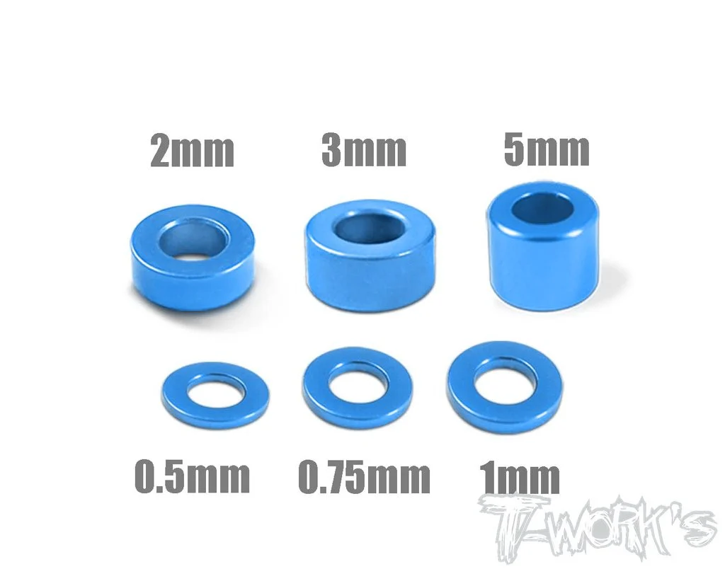 T-Work's Set d'entretoises Alu M3 TA-012 - Image 5