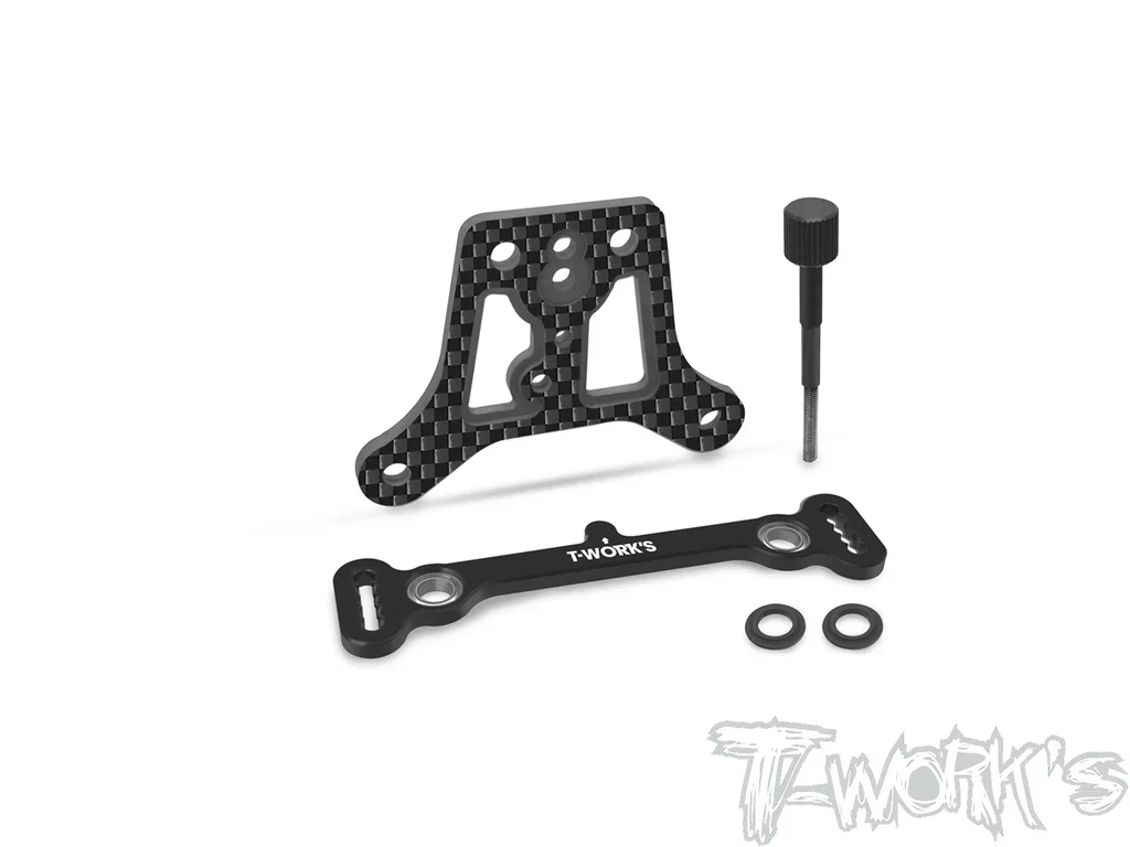 T-Work's Barre Ackerman multi points + Platine supérieur carbone MP11 TO-354-P