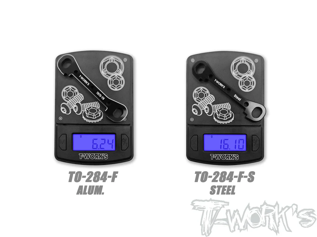 T-Work's Cale Inférieur Avant Métal MBX8 TO-284-F-S - Image 2