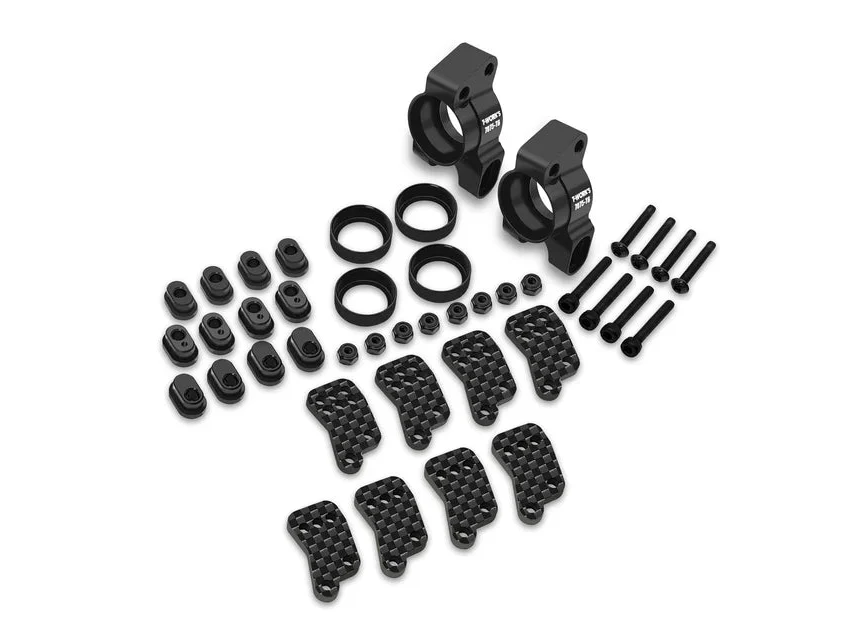 T-Work's Kit Fusées Alu 7075 Arrière Complet RC8 B4.1 TO-279-B4.1
