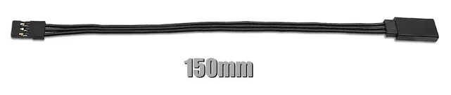 T-Work's Rallonge pour servo 22AWG Noir EA-043 - Image 3