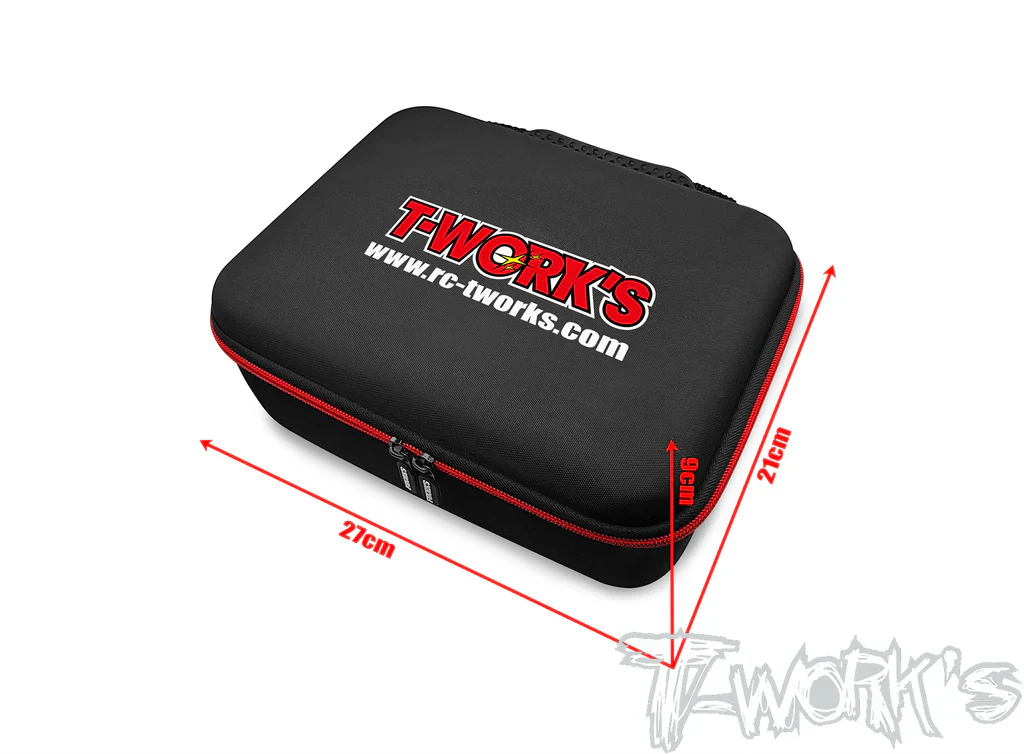 T-Work's Sacoche Hard case pour Lipo 2S V2 TT-139-B-J - Image 4