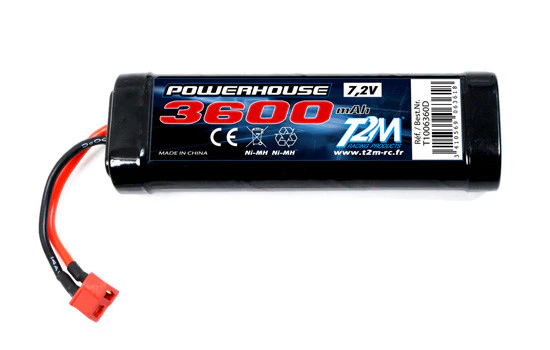 T2M Accu 7.2v Nimh 3600mah Dean T1006360D