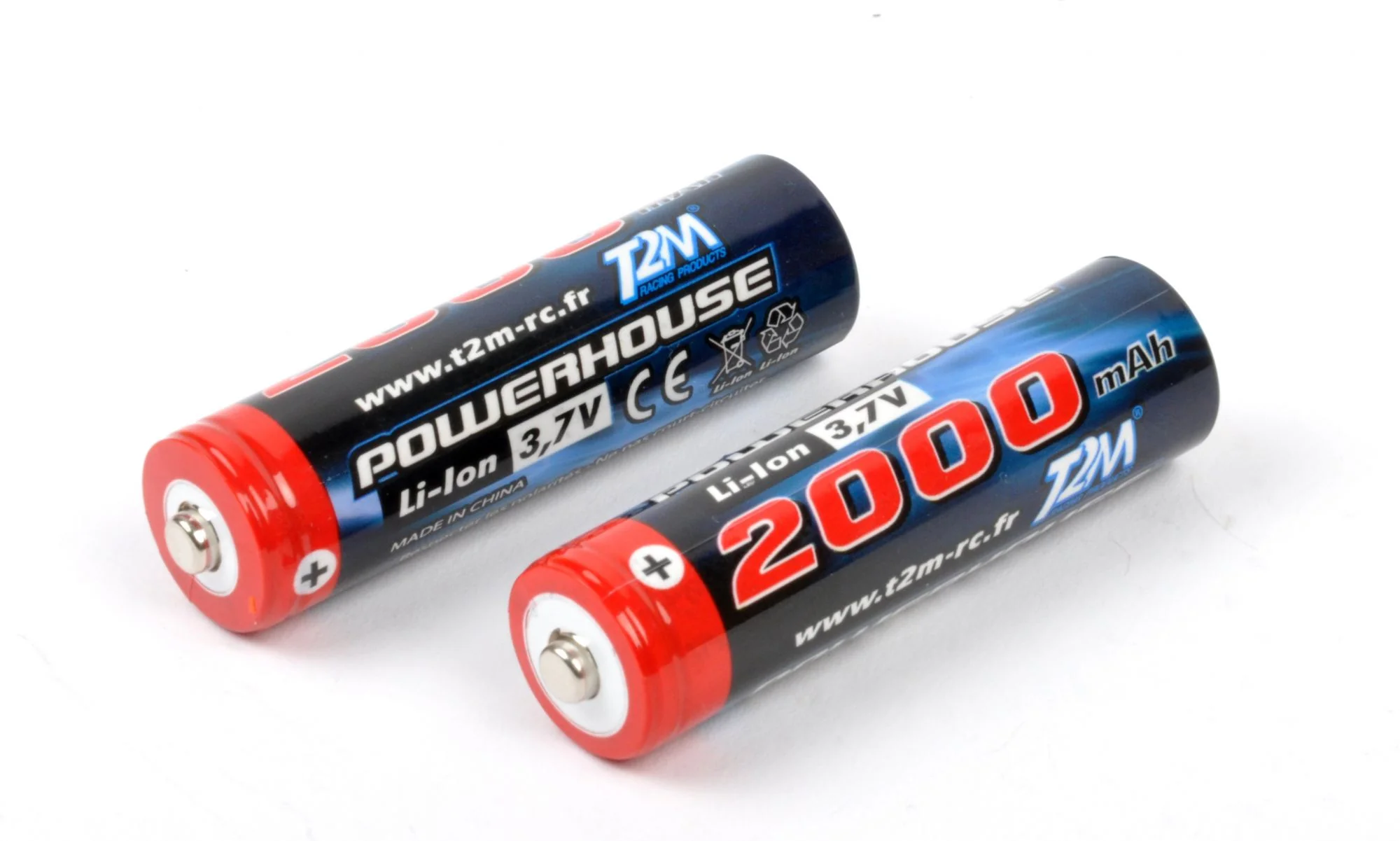 T2M Accus Li-Ion 3,7V 2000mah Pirate Booster/Tracker T4933/19