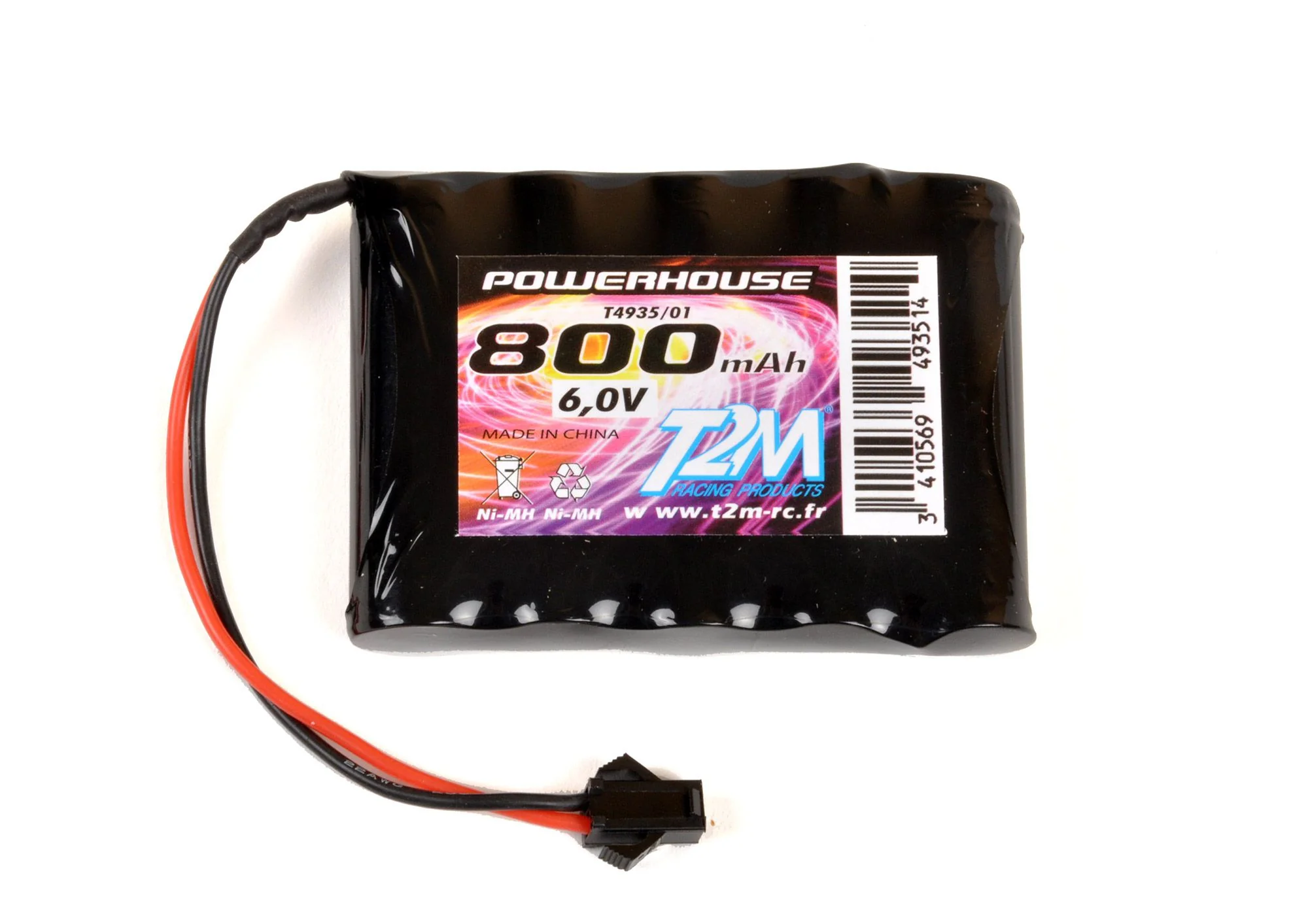 T2M Batterie Nimh 6V 800mah Pirate Jungle T4935/01