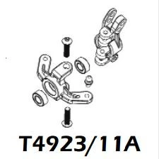 T2m Fusée + porte fusées Gauche T4923/11A