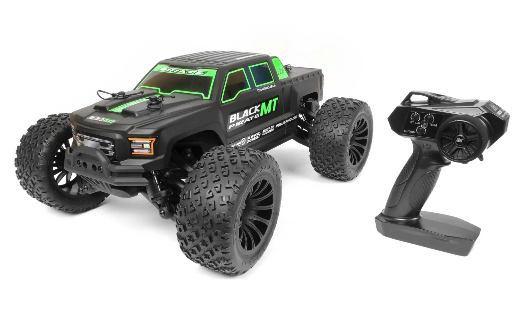 T2M Monster Truck Black Pirate MT 4S 1/10 T4984V4 - Image 6