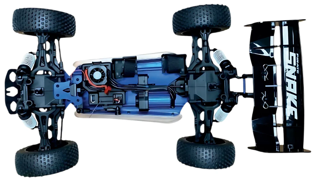 T2M Pirate Snake Brushless 4wd RTR + Lipo/Chargeur T4969BL - Image 5