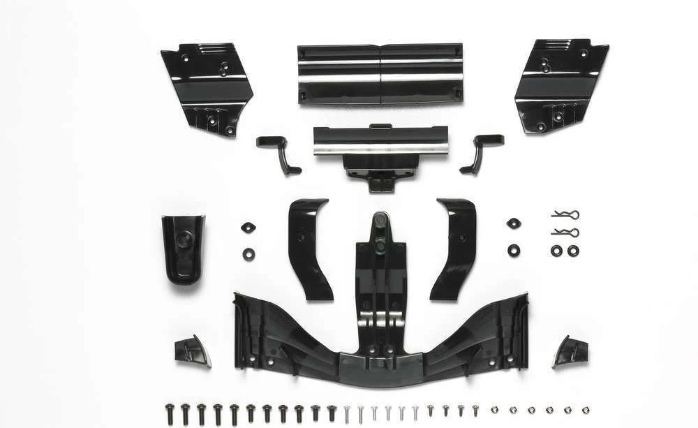 Tamiya Aileron Avant et Arrière Noir de F104 2017 51604