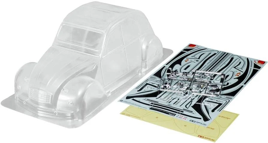 Tamiya Carrosserie Citroën 2CV Charleston allégée M-Chassis 84438 - Image 2