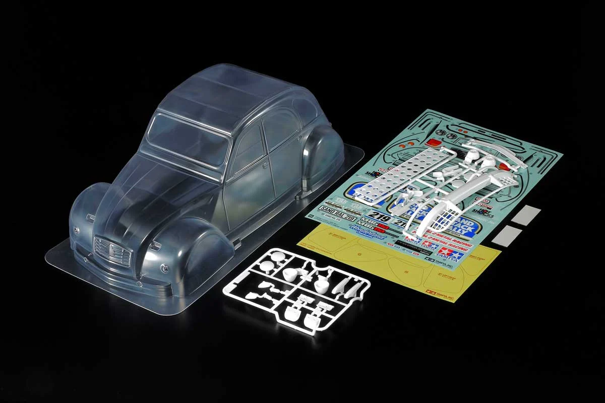 Tamiya Carrosserie Citroen 2cv Rally M-Chassis 51617 - Image 2