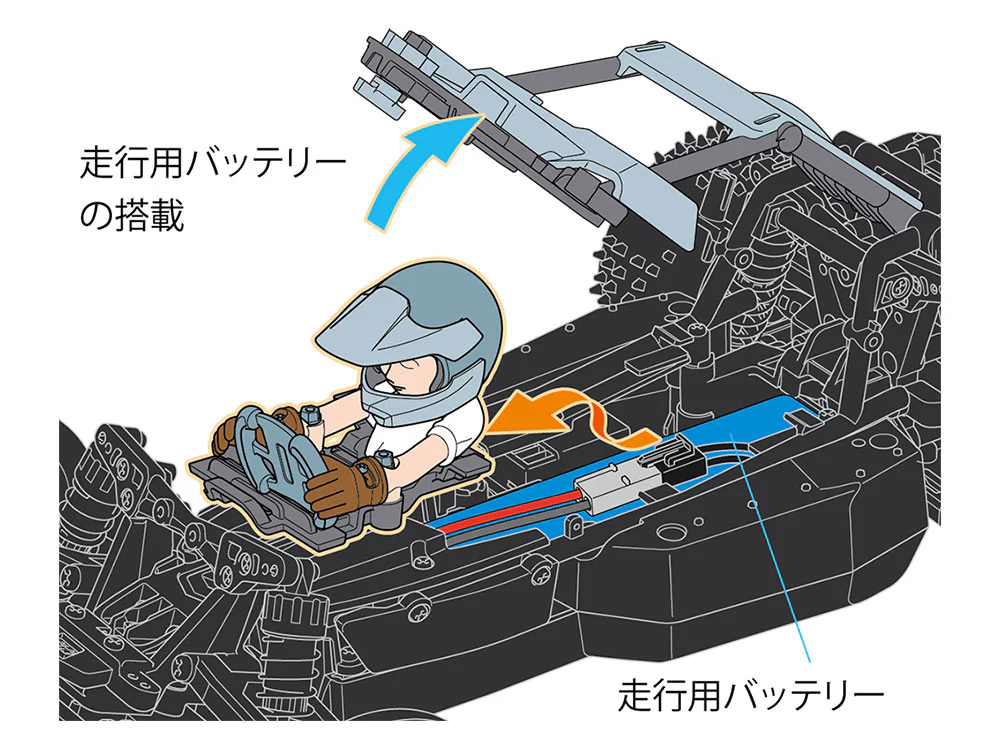 Tamiya DT-04 Buggy Fighter NXGEN KIT 58741 - Image 4