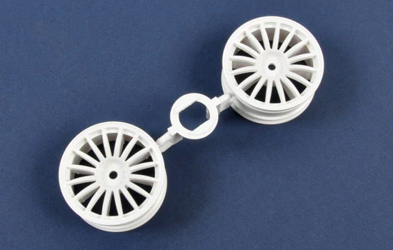 Tamiya Jantes 16 branches 26mm Blanche (x2) 0440087