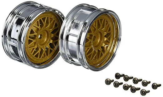 Tamiya Jantes BBS Chrome/Or 30mm (x2) 50549