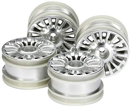 Tamiya Jantes Fiat 500 Argent M-chassis (x4) 51362