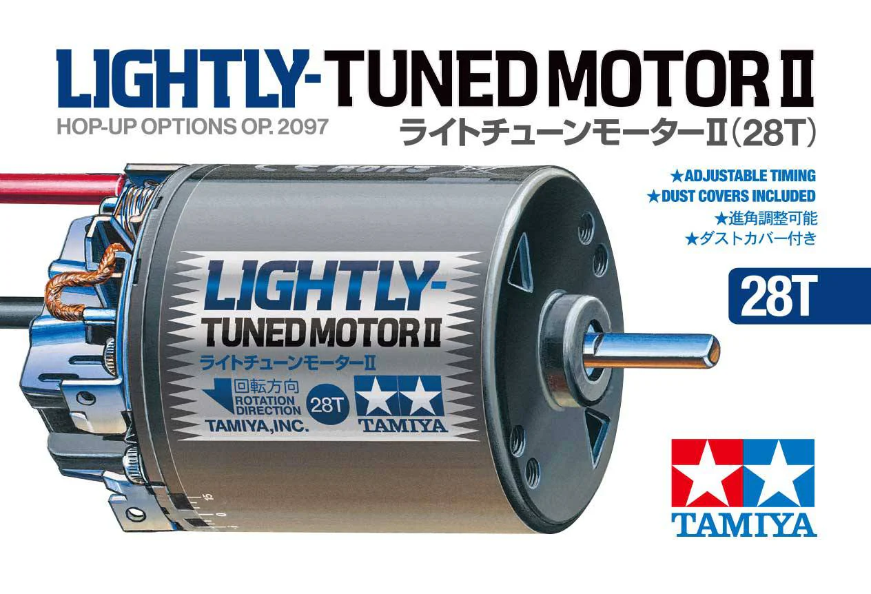 Tamiya Moteur Moteur Lightly Tuned 28T 22097 - Image 2