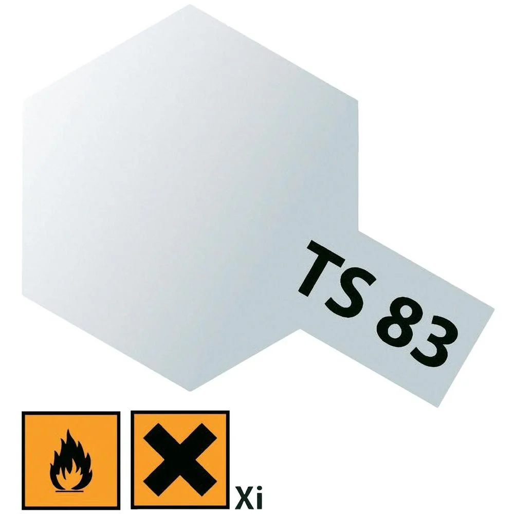 Tamiya Peinture Acrylique TS83 Metallic Silver 85083 - Image 2