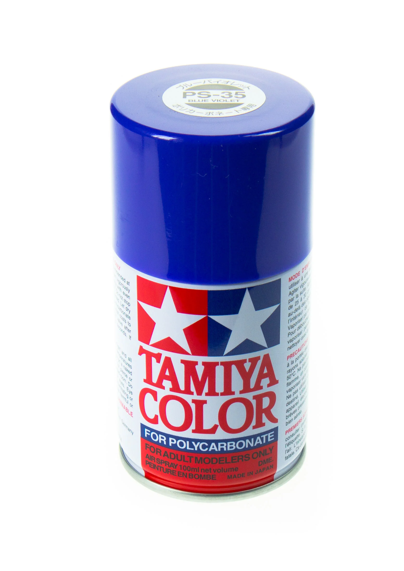Tamiya Peinture Lexan Bleu Violet PS-35 86035