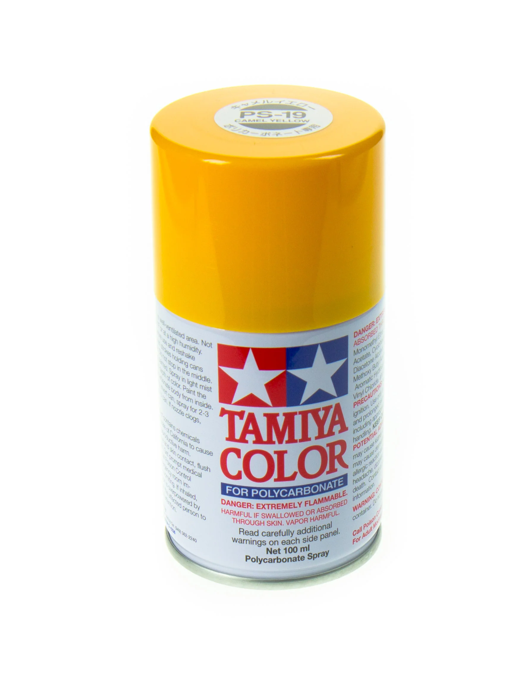Tamiya Peinture Lexan Jaune Camel PS-19 86019