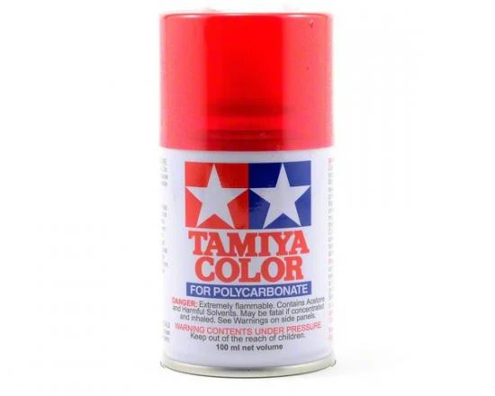 Tamiya Peinture Lexan Rouge Translucide PS-37 86037