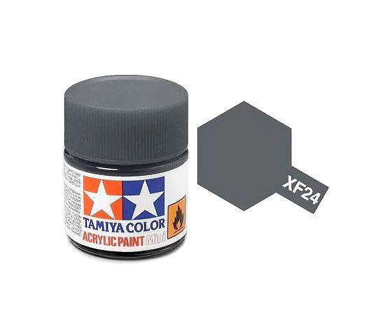 Tamiya Peinture Mini XF24 Gris Foncé Mat 81724