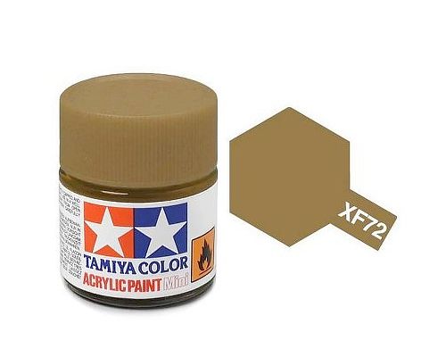 Tamiya Peinture Mini XF72 Brun JGSDF Mat 81772