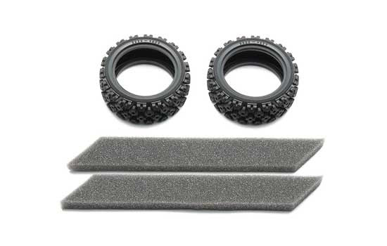 Tamiya Pneus rally block Soft 26mm (x2) 54861