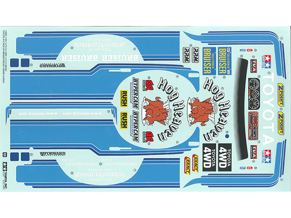 Tamiya Sticker Toyota Bruiser 9495728